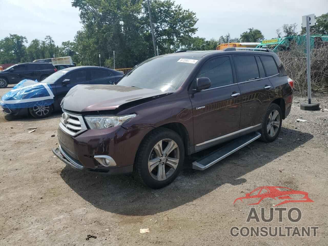 TOYOTA HIGHLANDER 2013 - 5TDDK3EH3DS186647