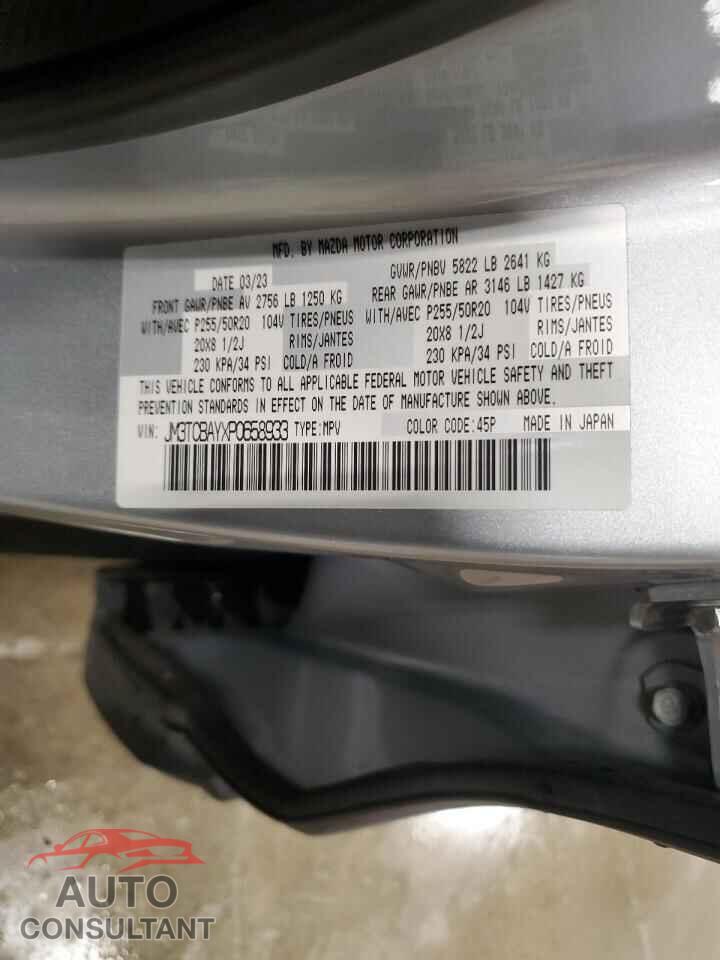 MAZDA CX-9 2023 - JM3TCBAYXP0658933