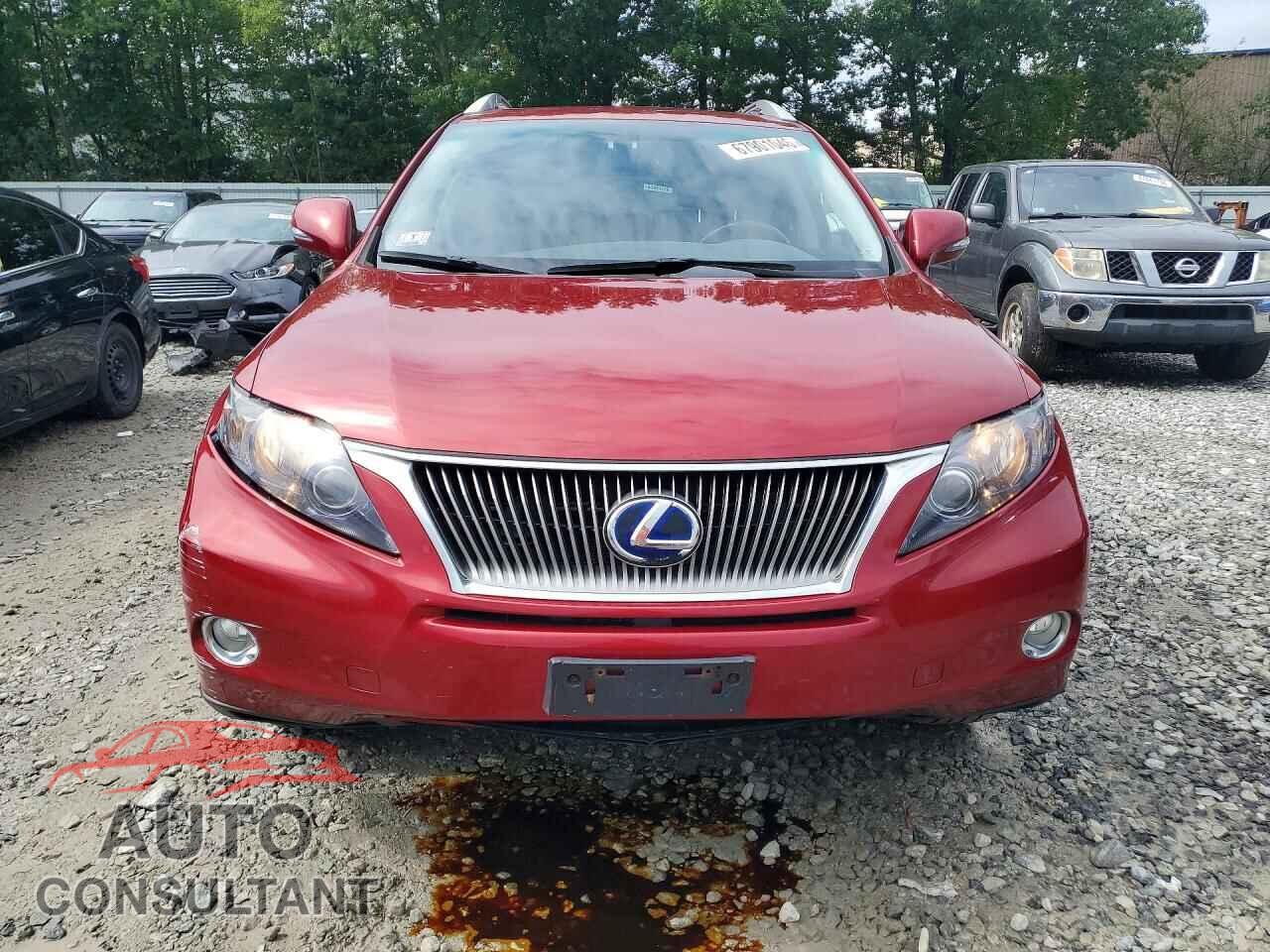 LEXUS RX450 2010 - JTJBC1BA0A2017606