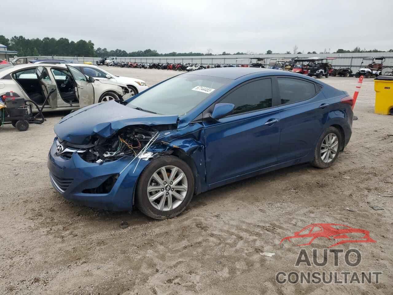 HYUNDAI ELANTRA 2014 - KMHDH4AE2EU048607