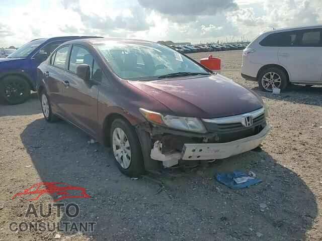 HONDA CIVIC 2012 - 2HGFB2F52CH579318