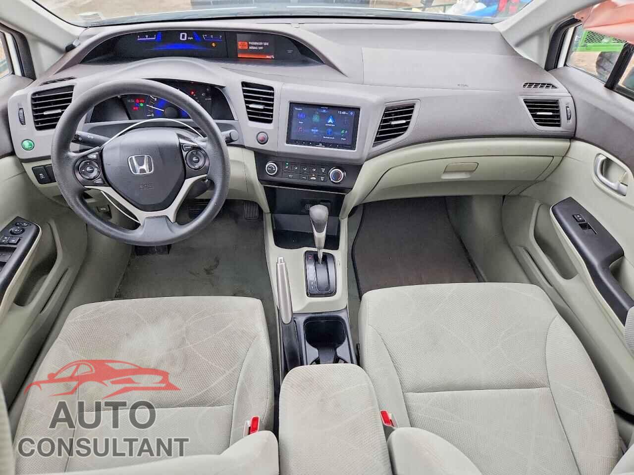 HONDA CIVIC 2012 - 19XFB2F59CE019516