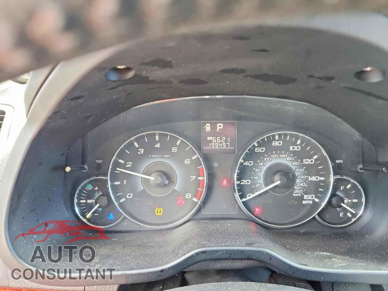 SUBARU OUTBACK 2010 - 4S4BRDLC0A2374248