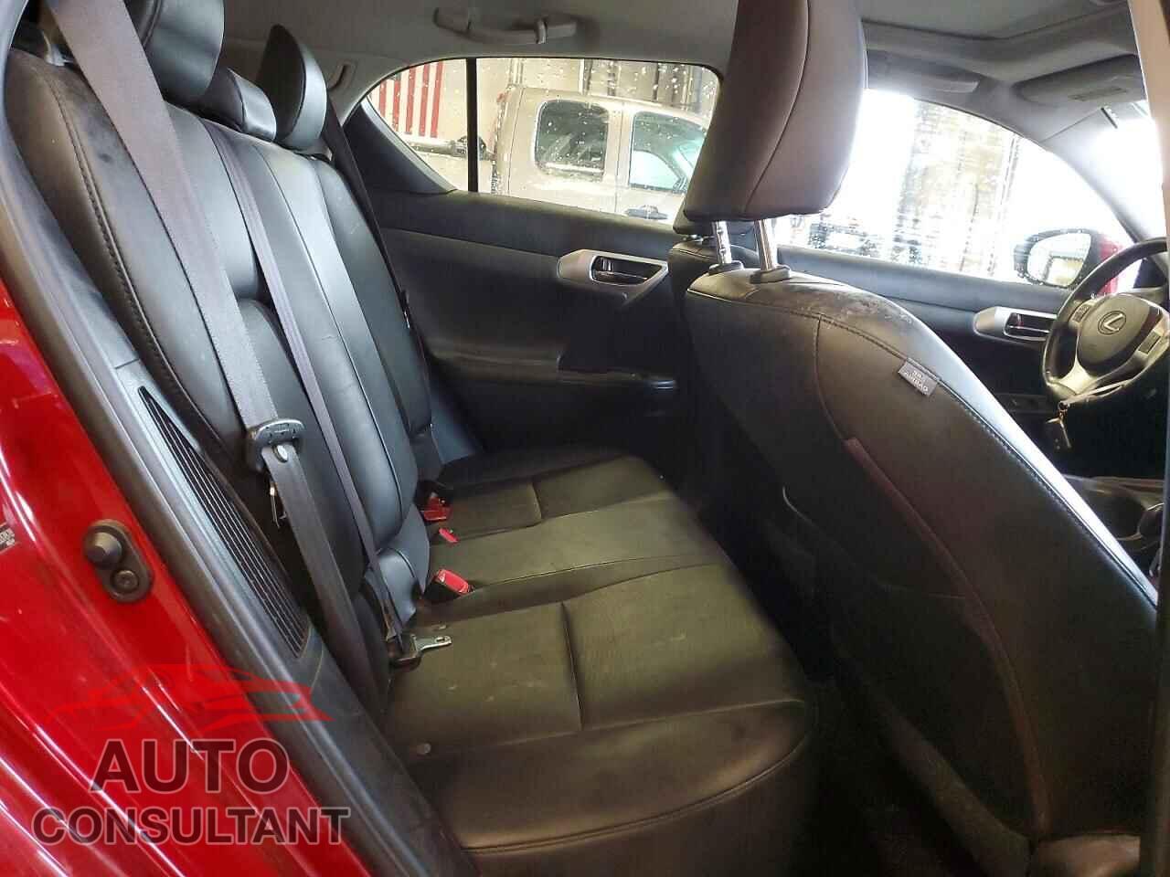 LEXUS CT 200 2011 - JTHKD5BH6B2037878