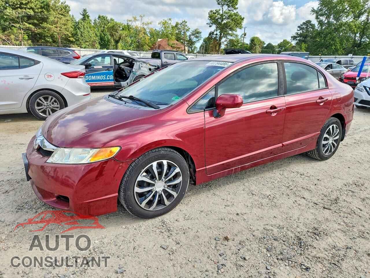 HONDA CIVIC 2009 - 19XFA16539E045597