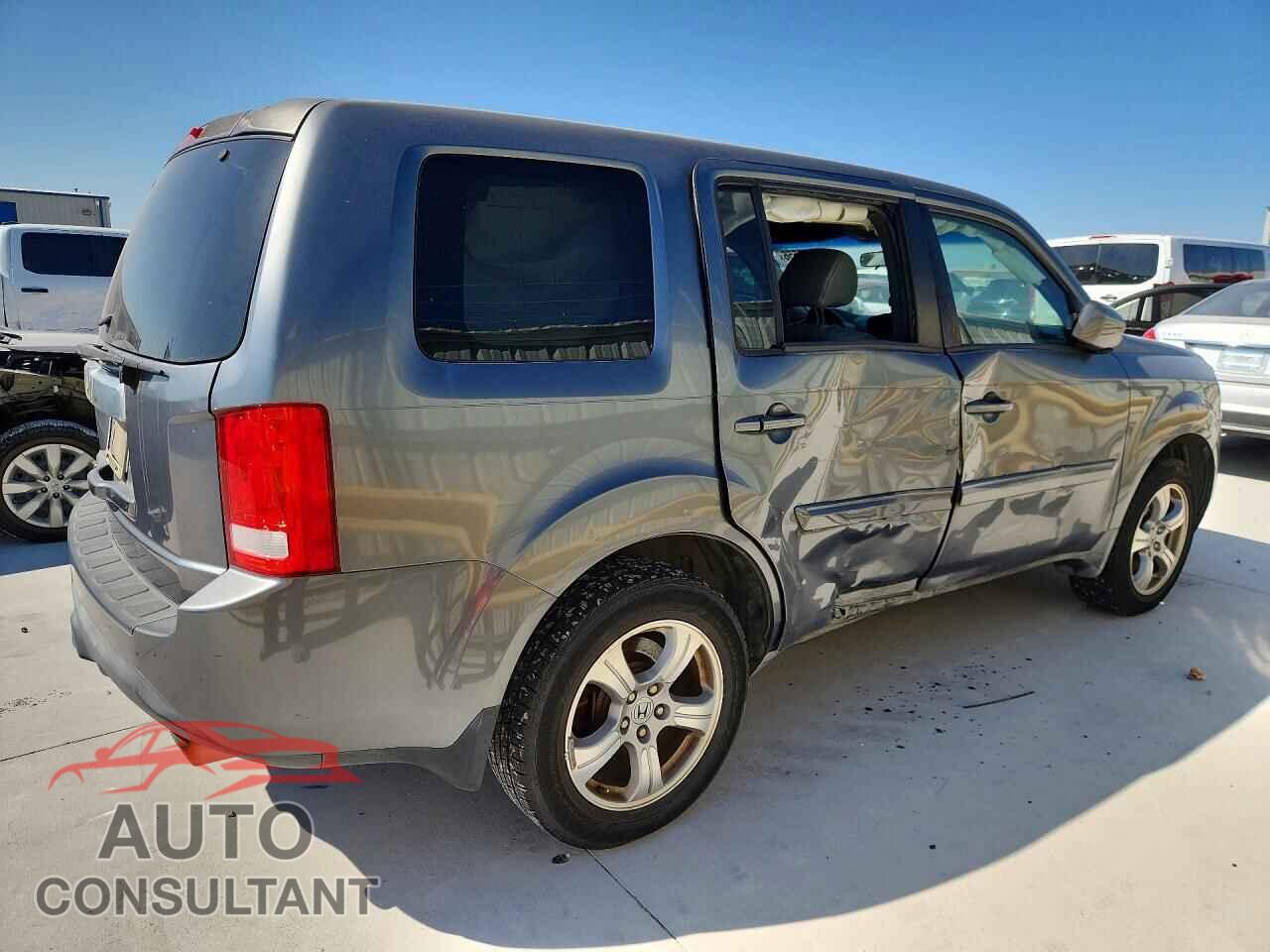 HONDA PILOT 2012 - 5FNYF3H41CB014232