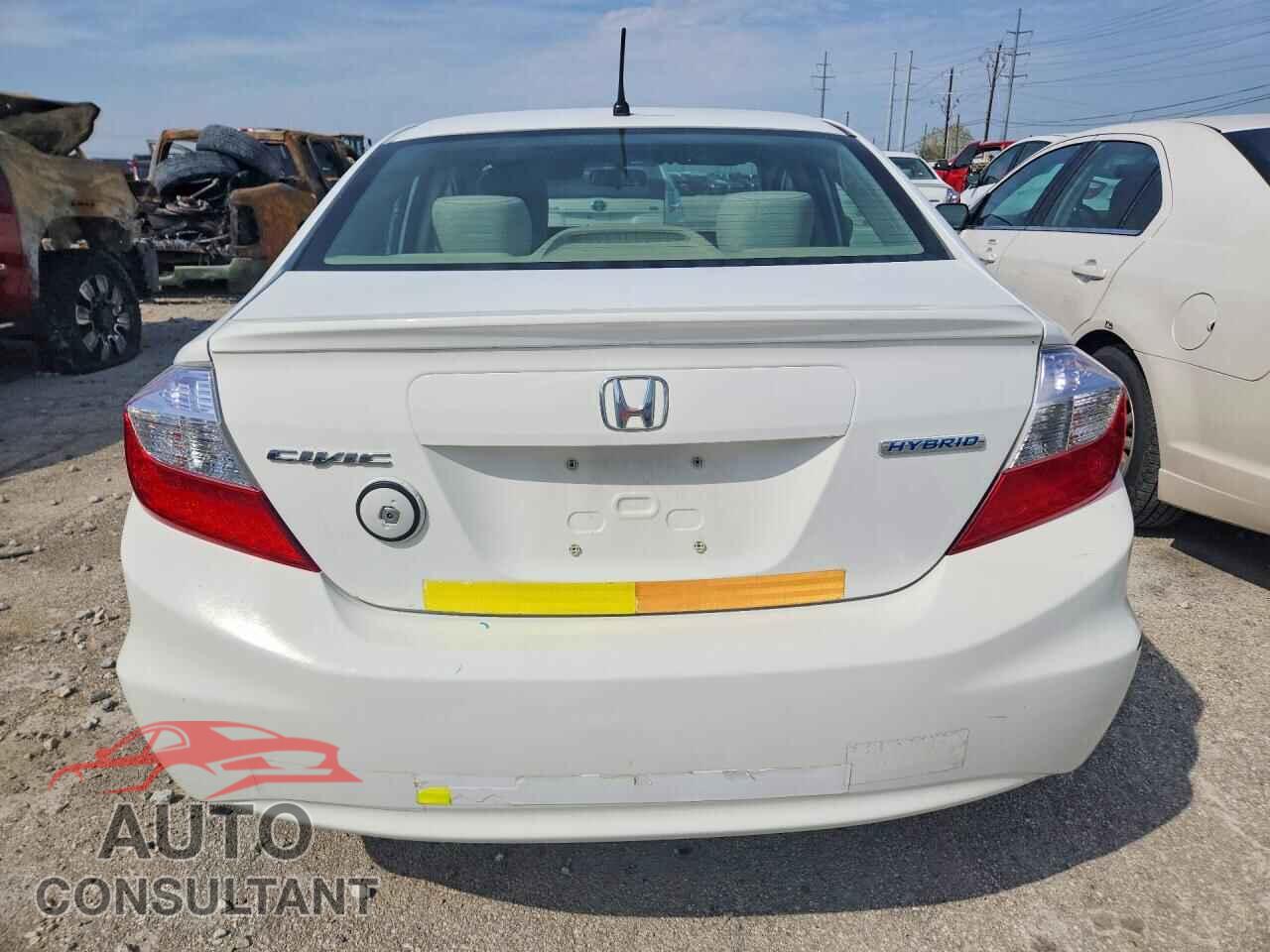 HONDA CIVIC 2012 - JHMFB4F22CS000836