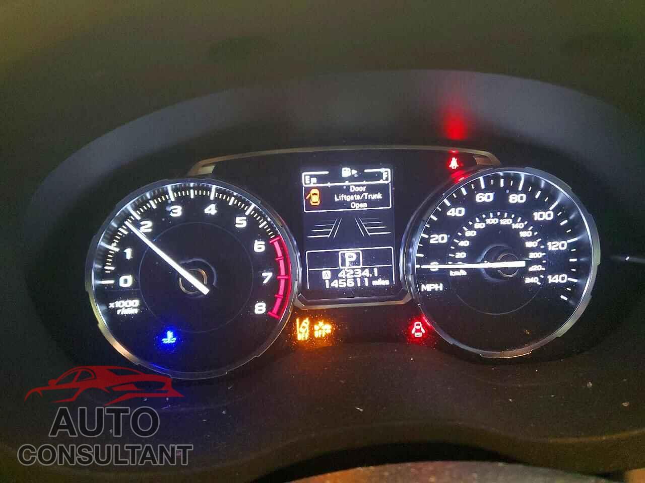SUBARU FORESTER 2018 - JF2SJAGC3JH473553