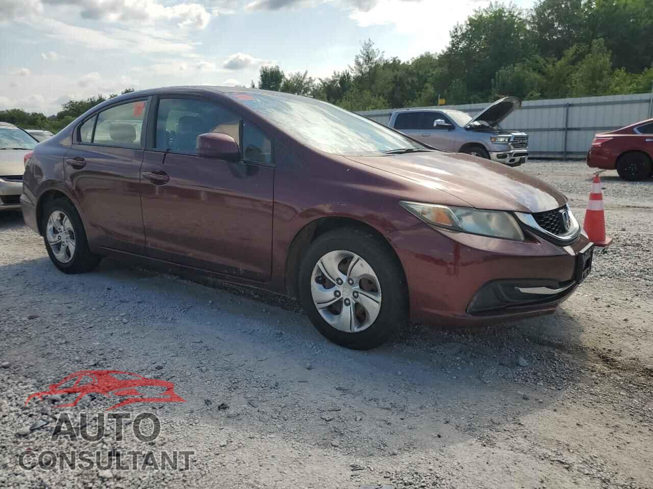 HONDA CIVIC 2013 - 19XFB2F59DE219636