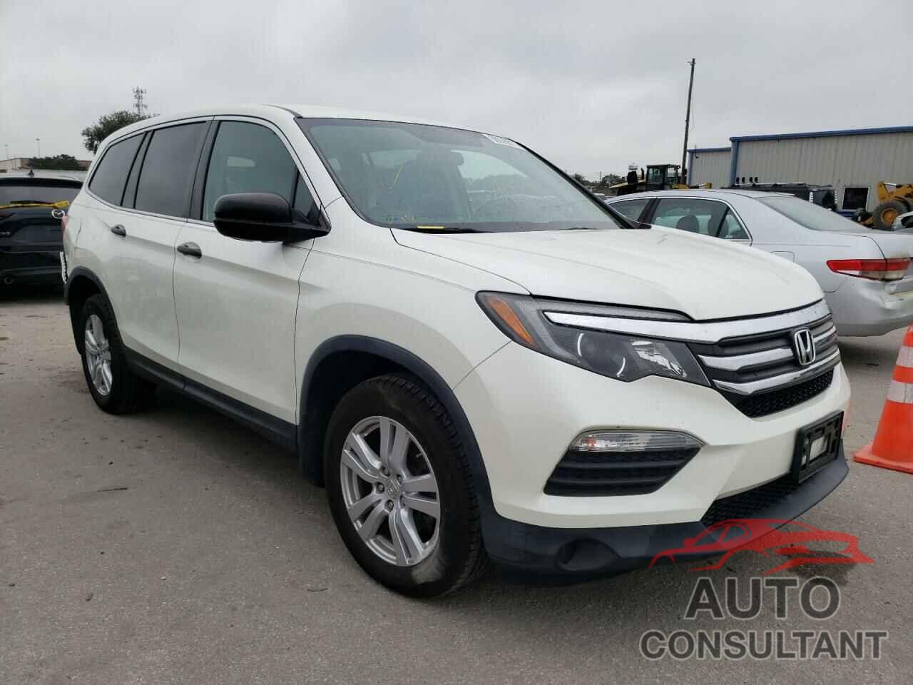 HONDA PILOT 2017 - 5FNYF5H18HB008937