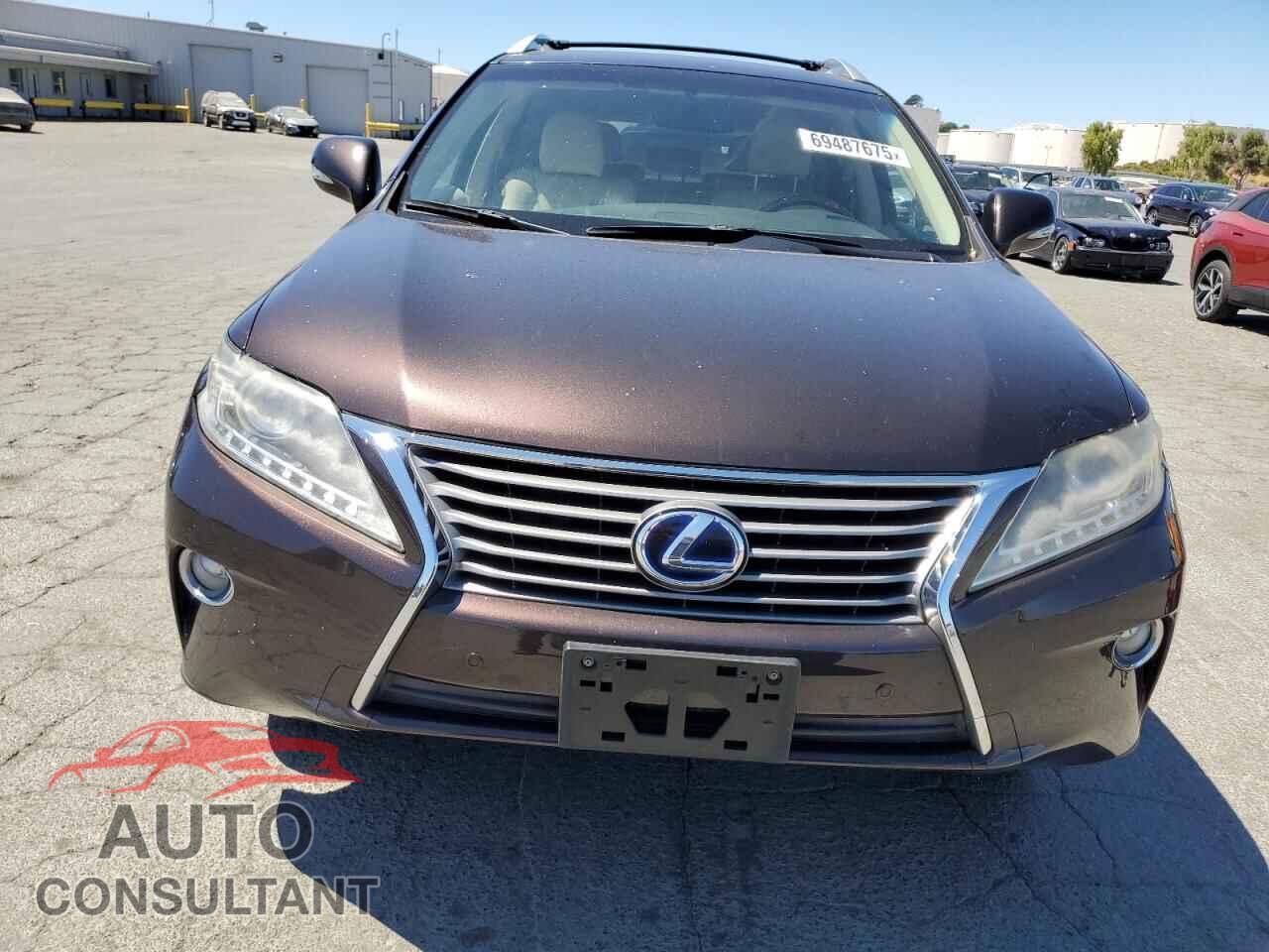 LEXUS RX450 2013 - JTJBC1BA0D2449858