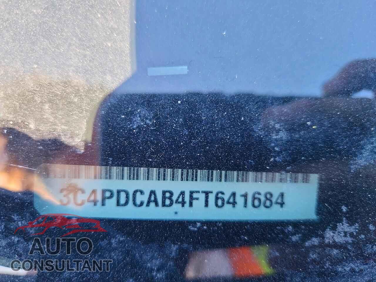 DODGE JOURNEY 2015 - 3C4PDCAB4FT641684