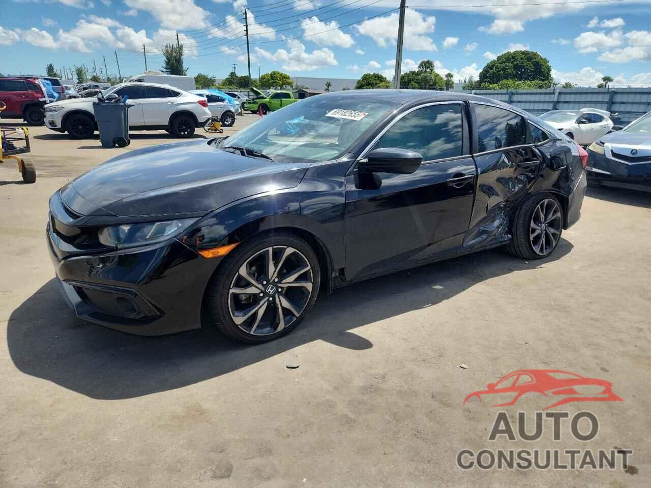 HONDA CIVIC 2019 - 2HGFC2F89KH508042