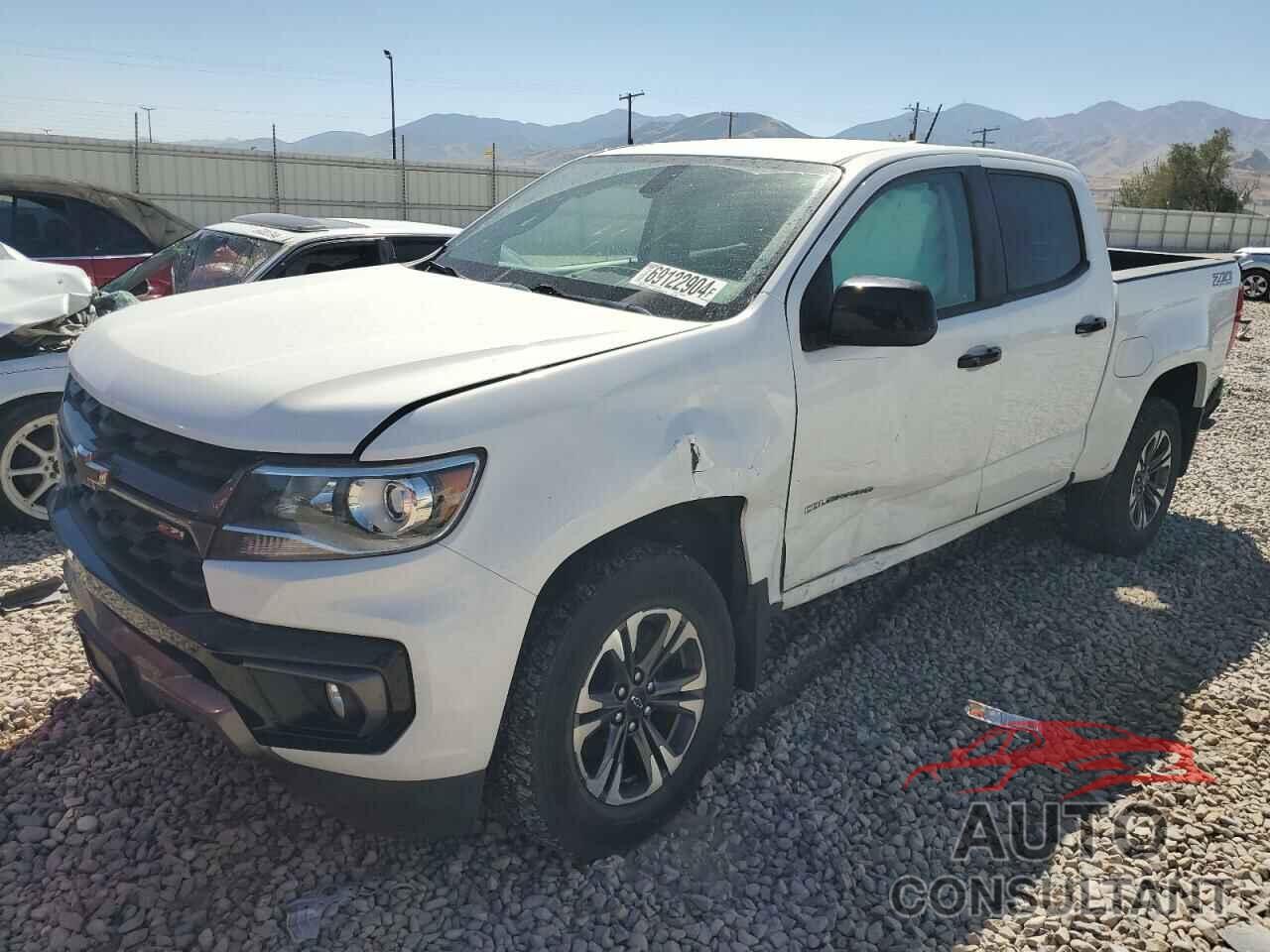 CHEVROLET COLORADO 2021 - 1GCGTDEN7M1180496