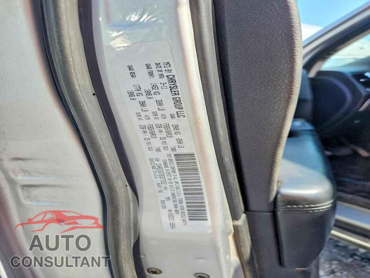 DODGE DURANGO 2011 - 1D4RE2GG7BC677252