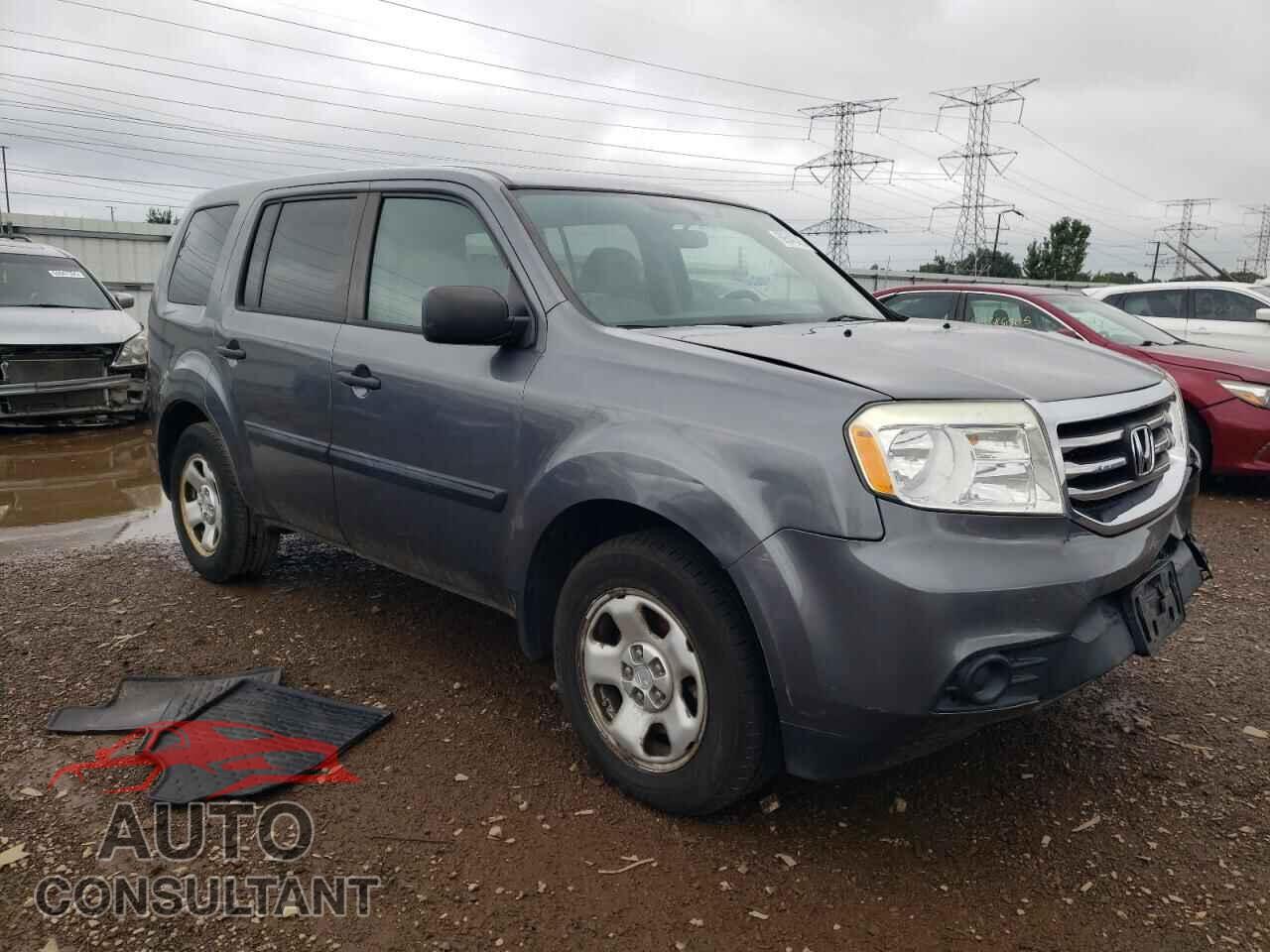 HONDA PILOT 2013 - 5FNYF4H26DB036751