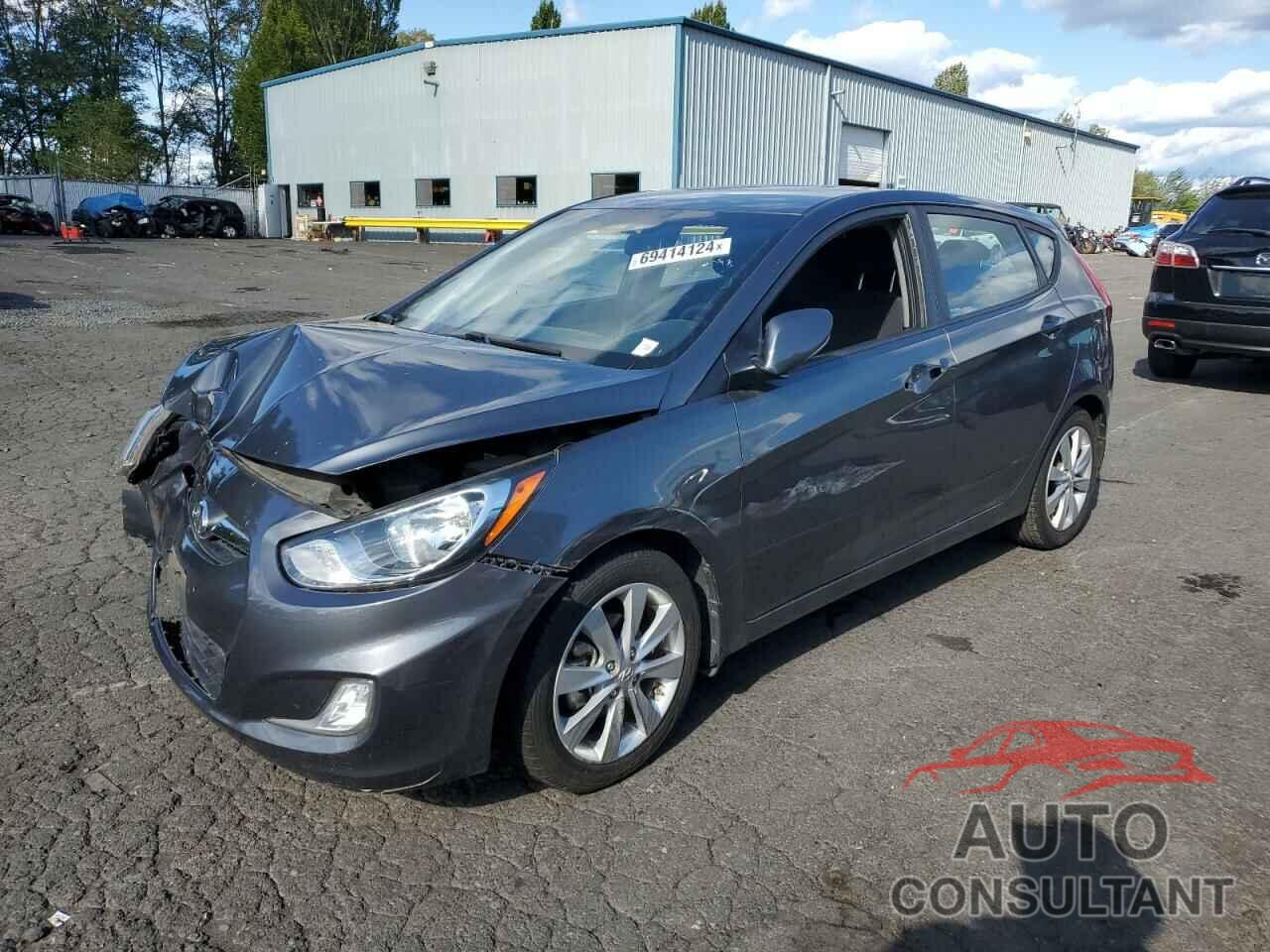 HYUNDAI ACCENT 2013 - KMHCU5AE4DU088005