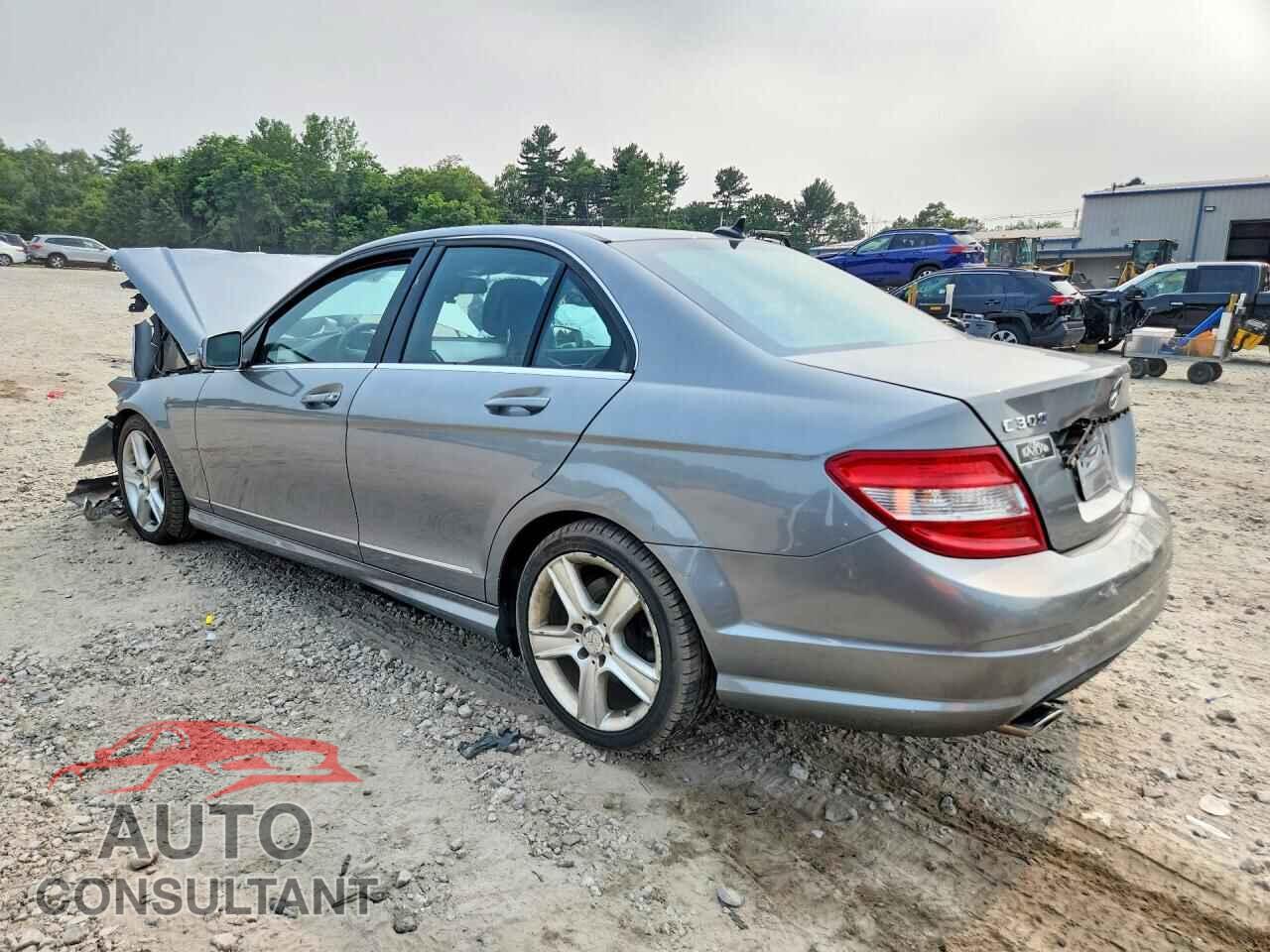MERCEDES-BENZ C-CLASS 2010 - WDDGF8BB2AR123070