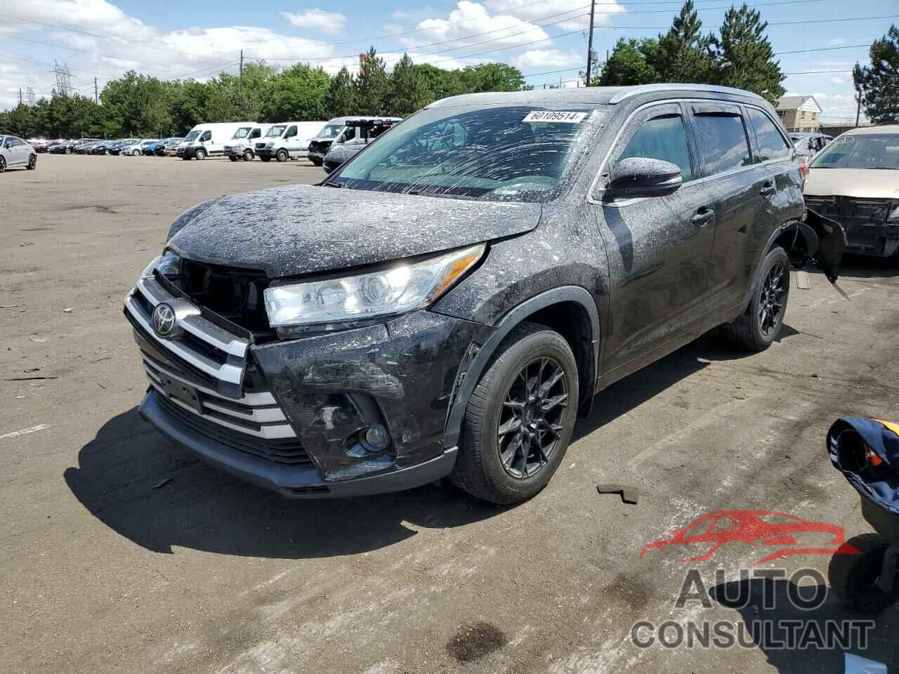 TOYOTA HIGHLANDER 2017 - 5TDJZRFH0HS397214