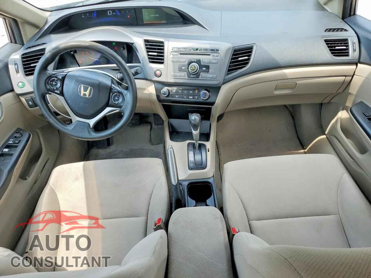 HONDA CIVIC 2012 - 2HGFB2F54CH567056