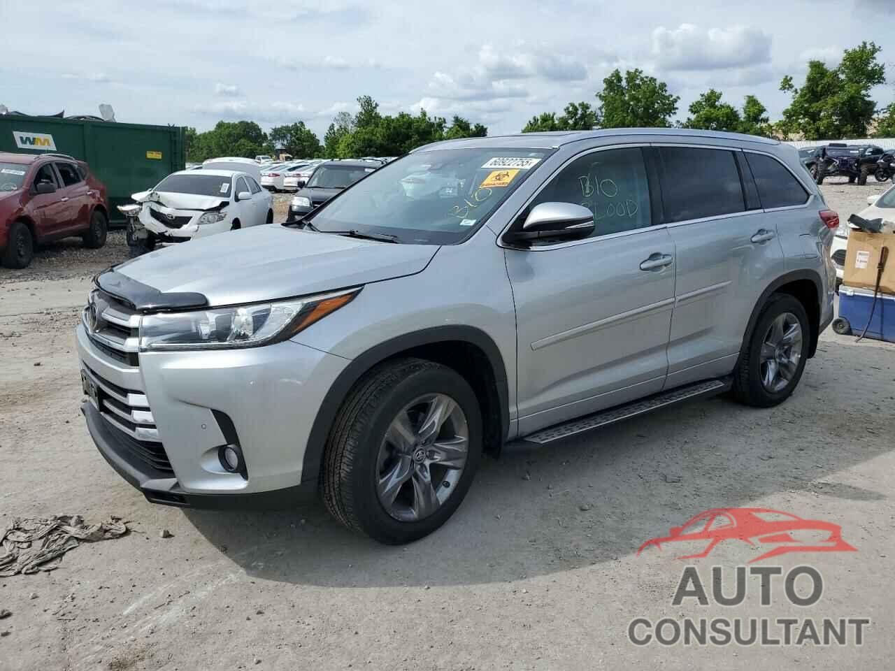 TOYOTA HIGHLANDER 2017 - 5TDDZRFH0HS444271