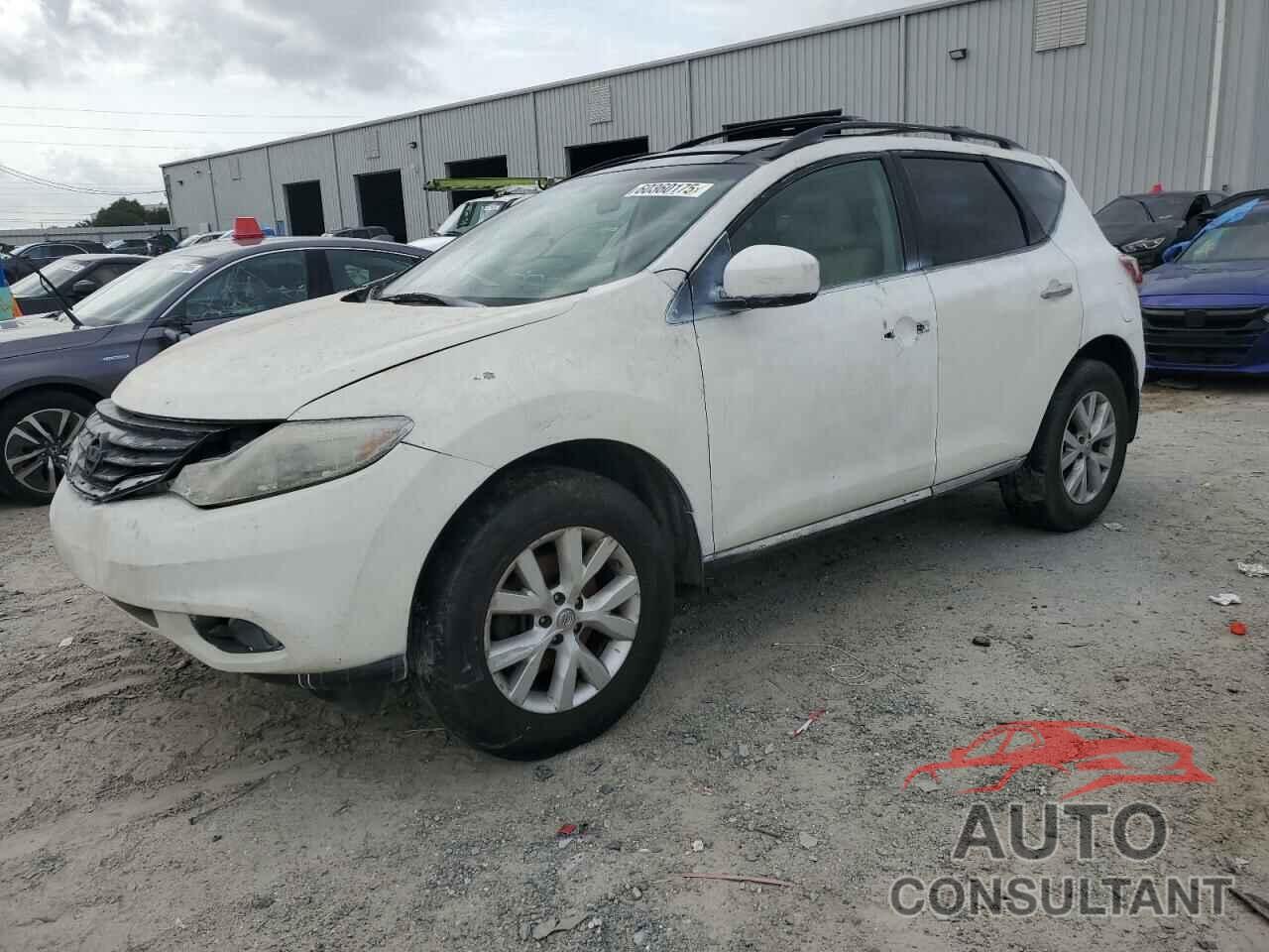 NISSAN MURANO 2012 - JN8AZ1MU3CW101777