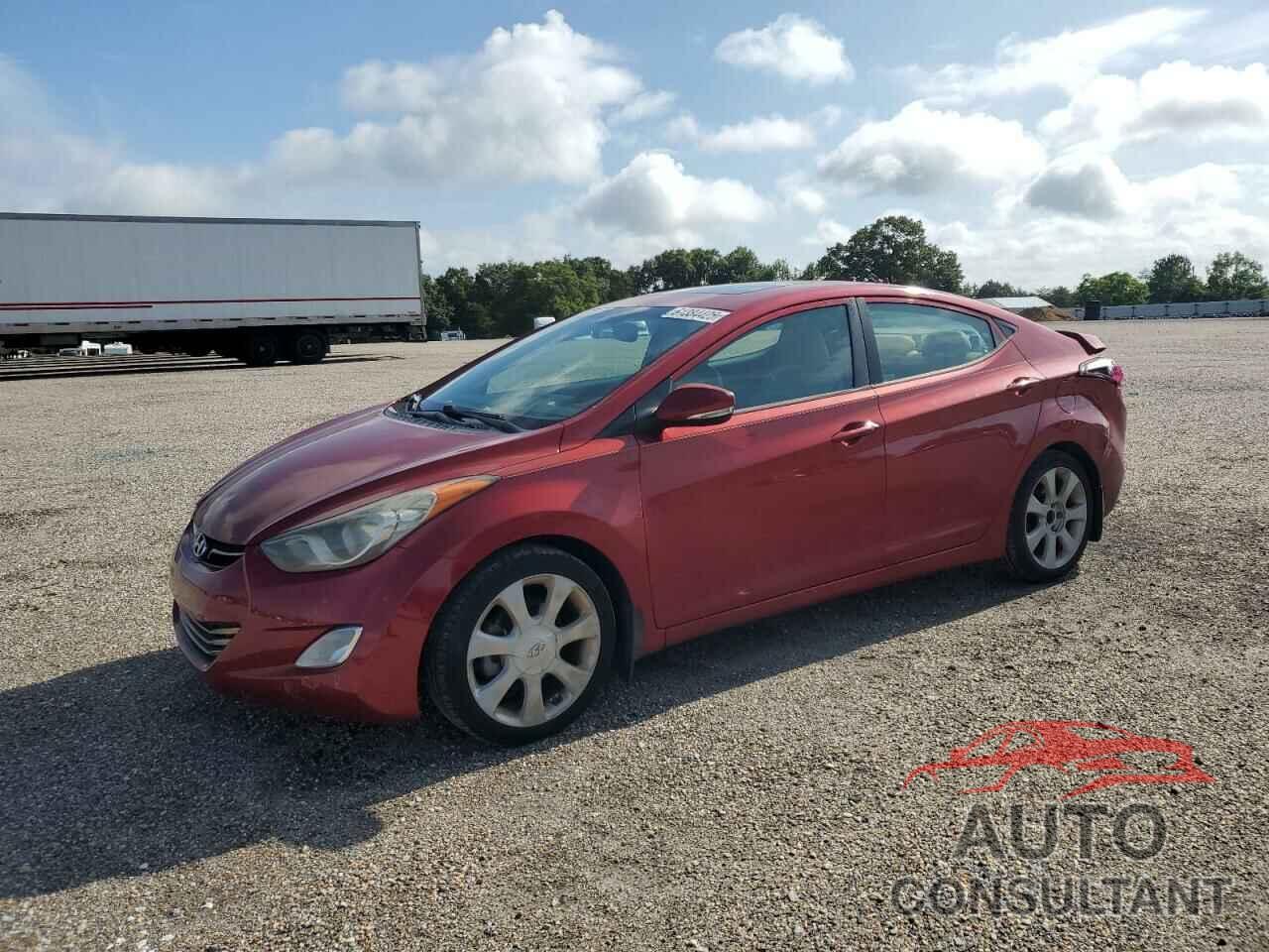 HYUNDAI ELANTRA 2013 - KMHDH4AE9DU636194