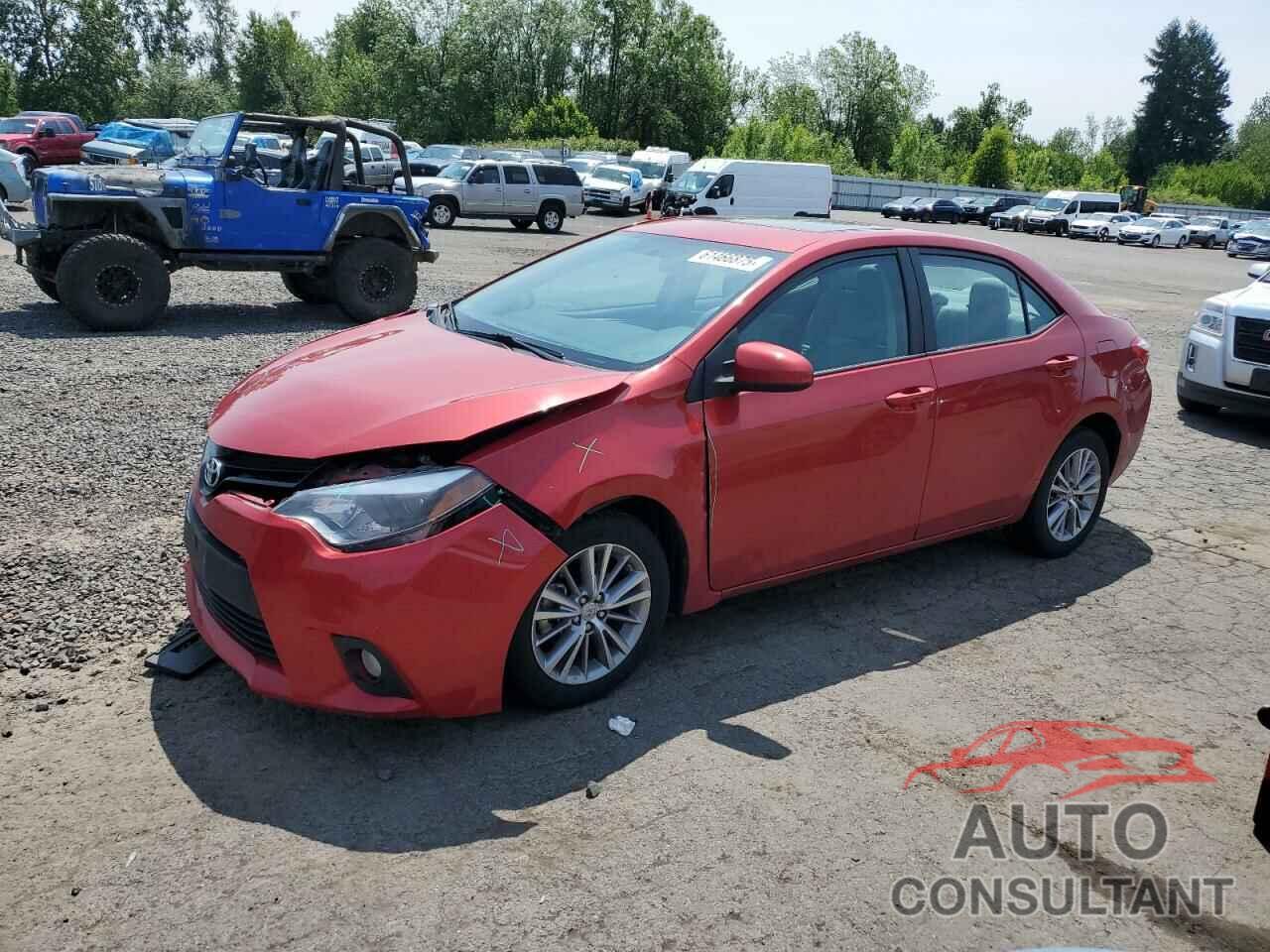 TOYOTA COROLLA 2014 - 5YFBURHE6EP101817