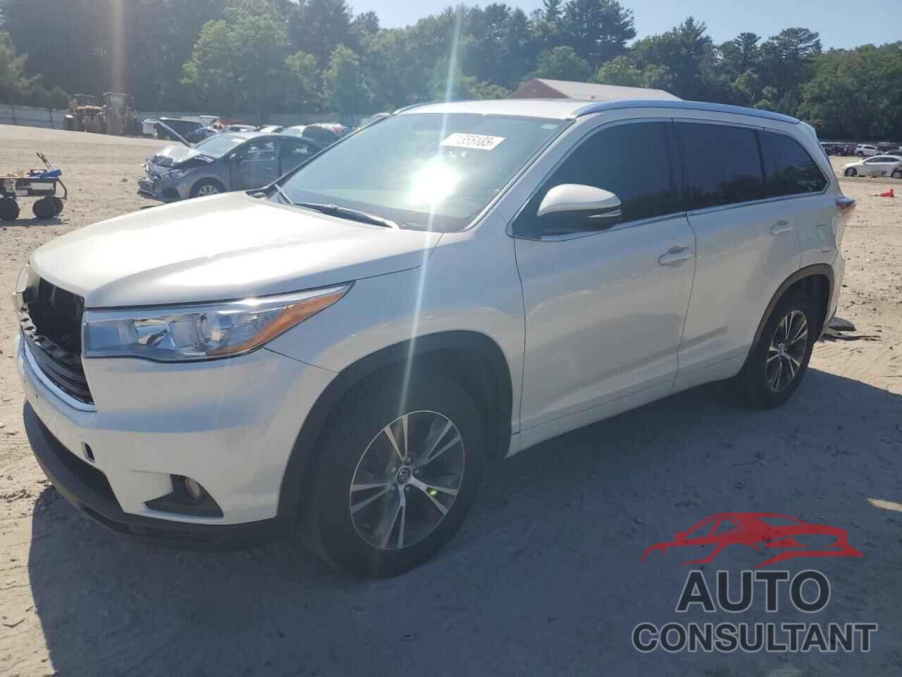 TOYOTA HIGHLANDER 2016 - 5TDKKRFH6GS506833