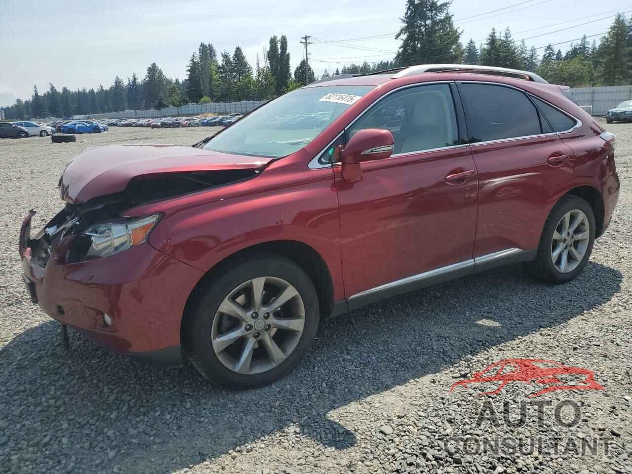 LEXUS RX350 2011 - JTJBK1BA2B2015876
