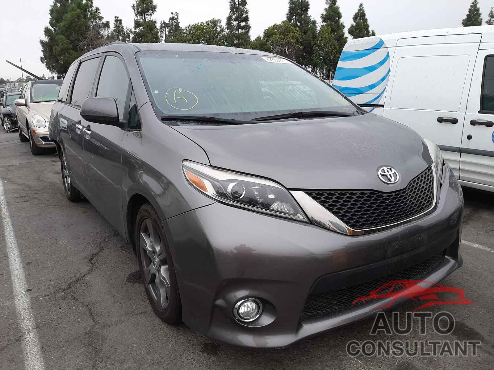 TOYOTA SIENNA 2017 - 5TDXZ3DC9HS816739