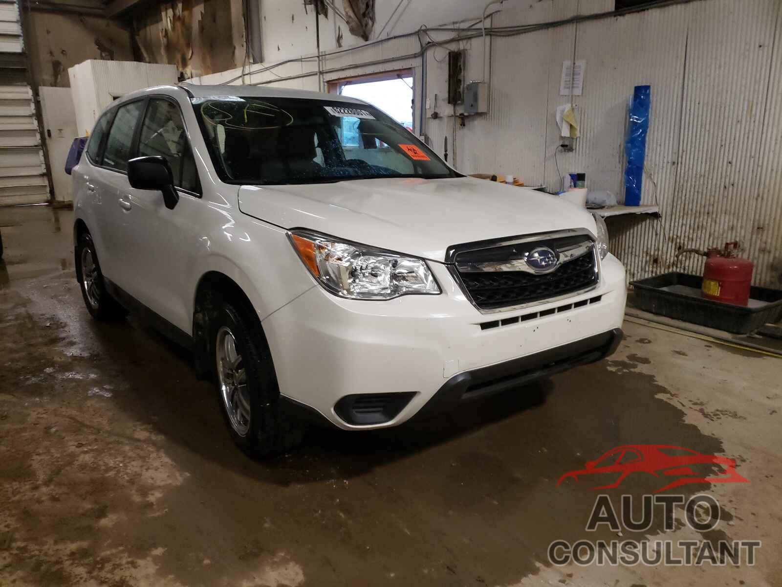 SUBARU FORESTER 2016 - JF2SJAAC4GH545085