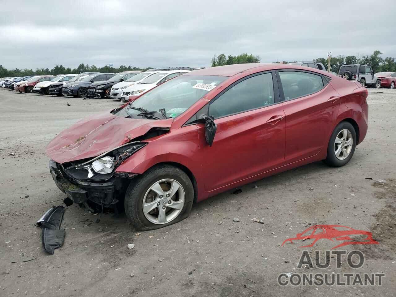 HYUNDAI ELANTRA 2014 - 5NPDH4AE2EH456801