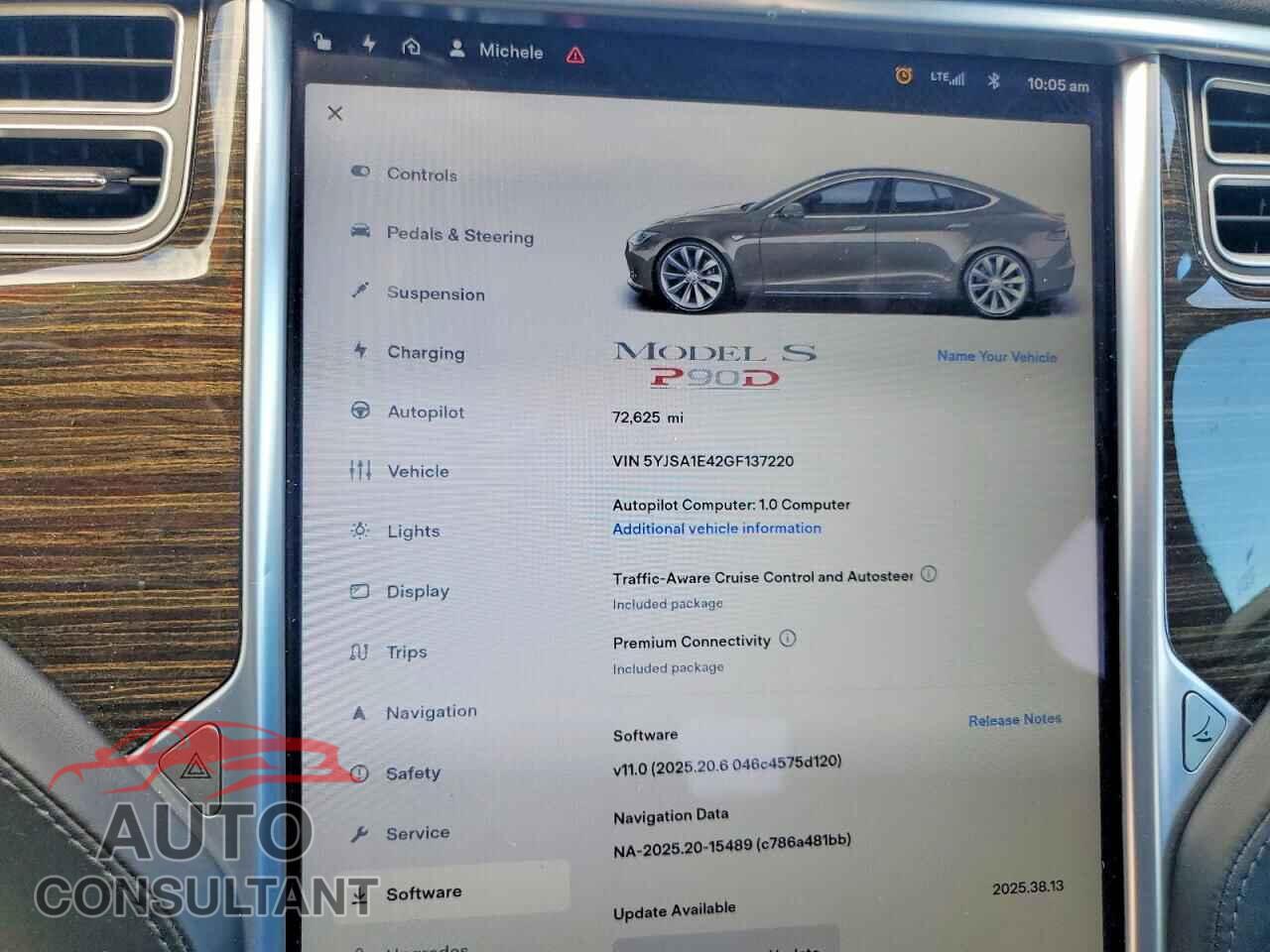 TESLA MODEL S 2016 - 5YJSA1E42GF137220