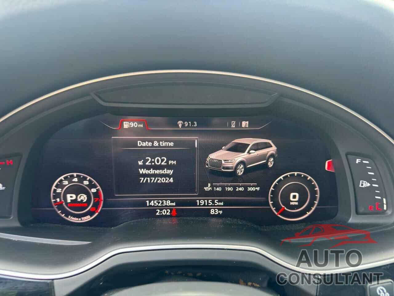 AUDI Q7 2019 - WA1LAAF75KD002854