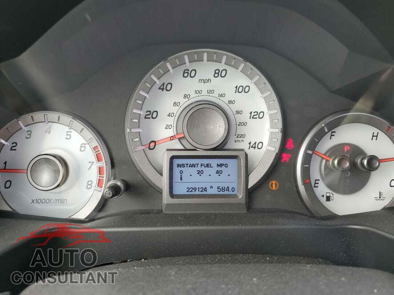 HONDA PILOT 2012 - 5FNYF4H98CB082884