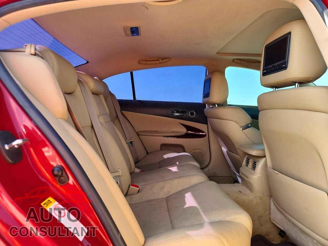 LEXUS GS350 2009 - JTHBE96S590044384