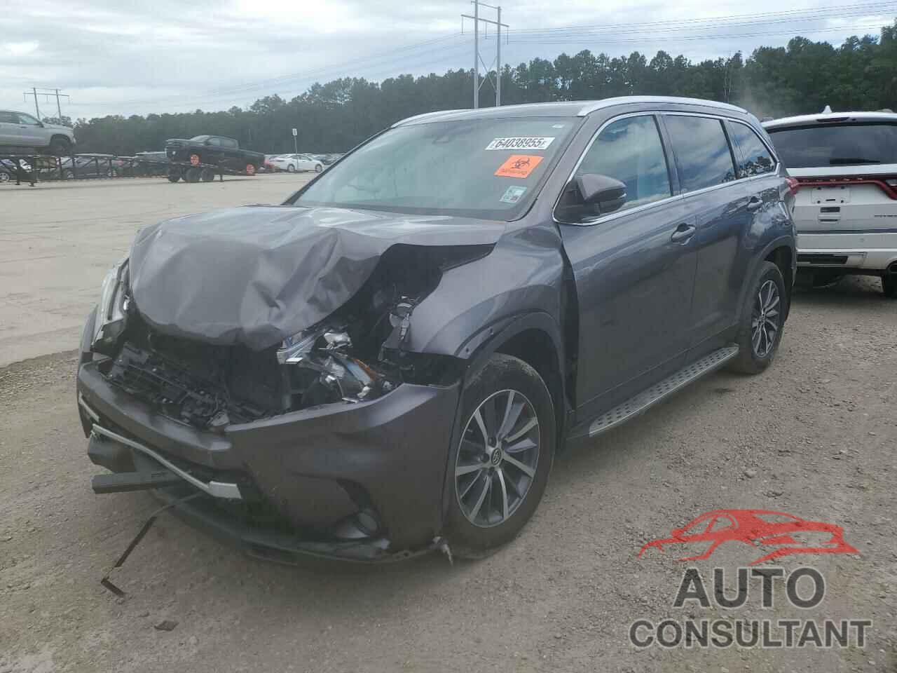 TOYOTA HIGHLANDER 2019 - 5TDKZRFH9KS561099