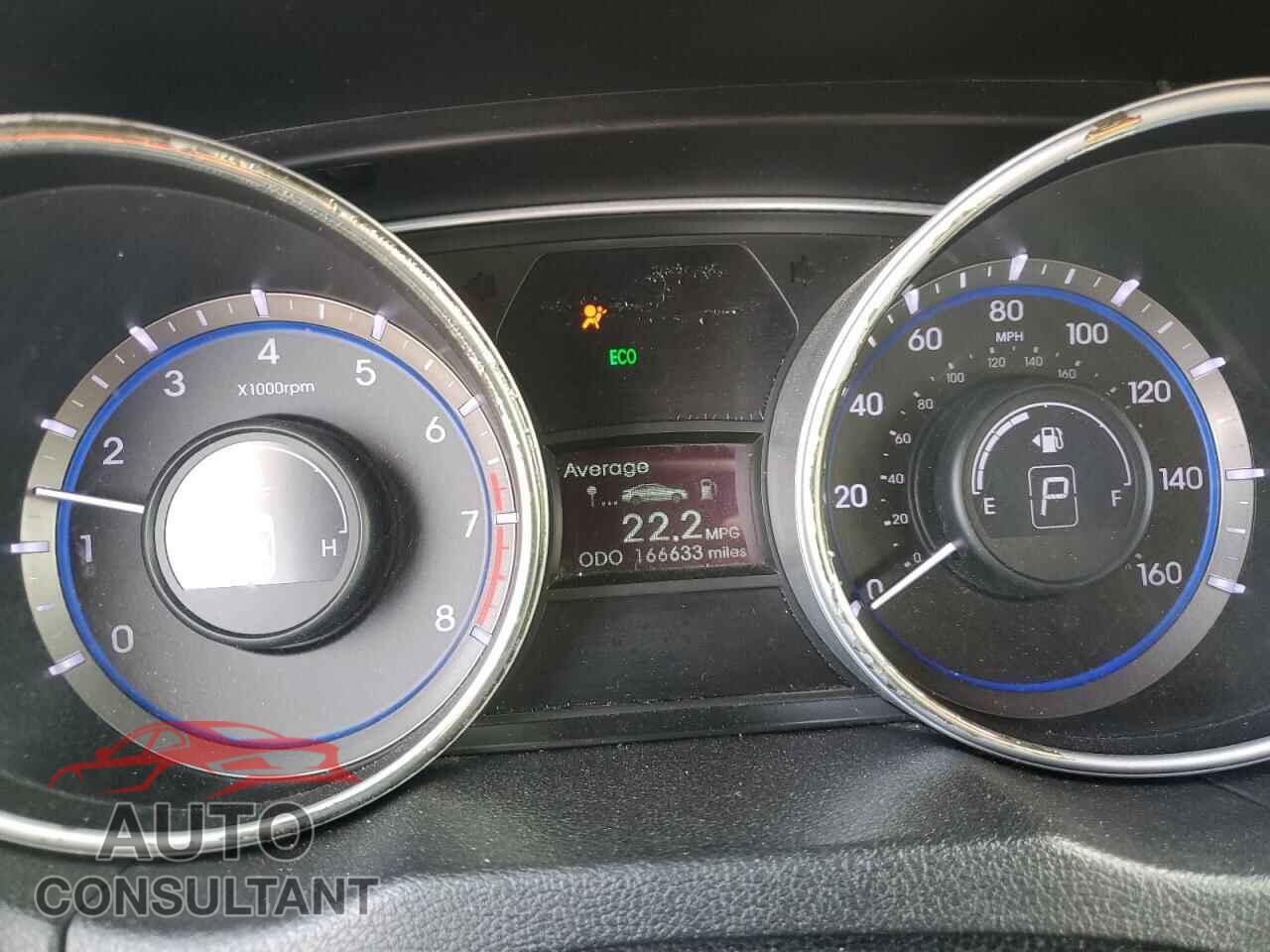 HYUNDAI SONATA 2012 - 5NPEB4AC8CH460501