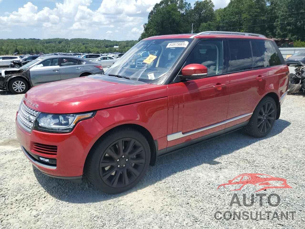 LAND ROVER RANGEROVER 2017 - SALGS2FE2HA357489