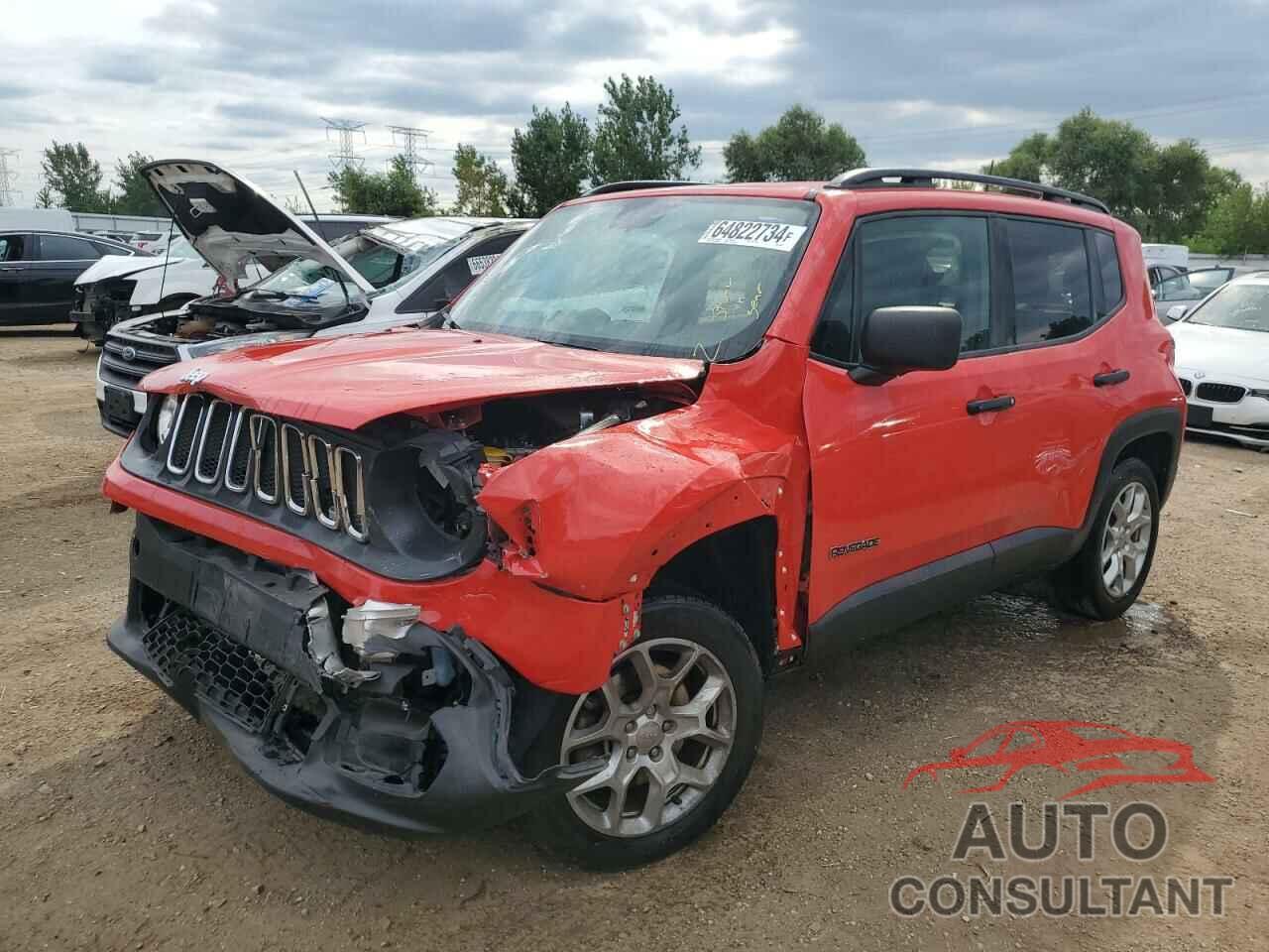 JEEP RENEGADE 2018 - ZACCJBAB1JPJ50617