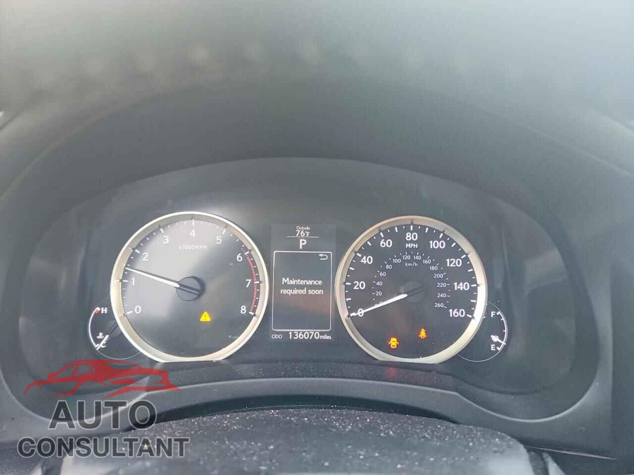 LEXUS IS 2016 - JTHBA1D22G5026294
