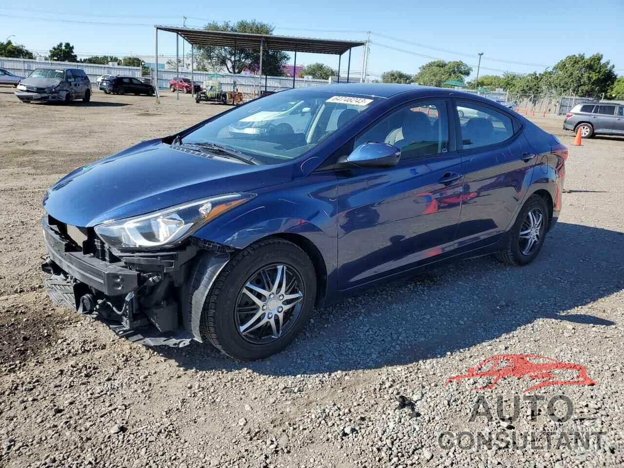 HYUNDAI ELANTRA 2016 - 5NPDH4AE3GH675396