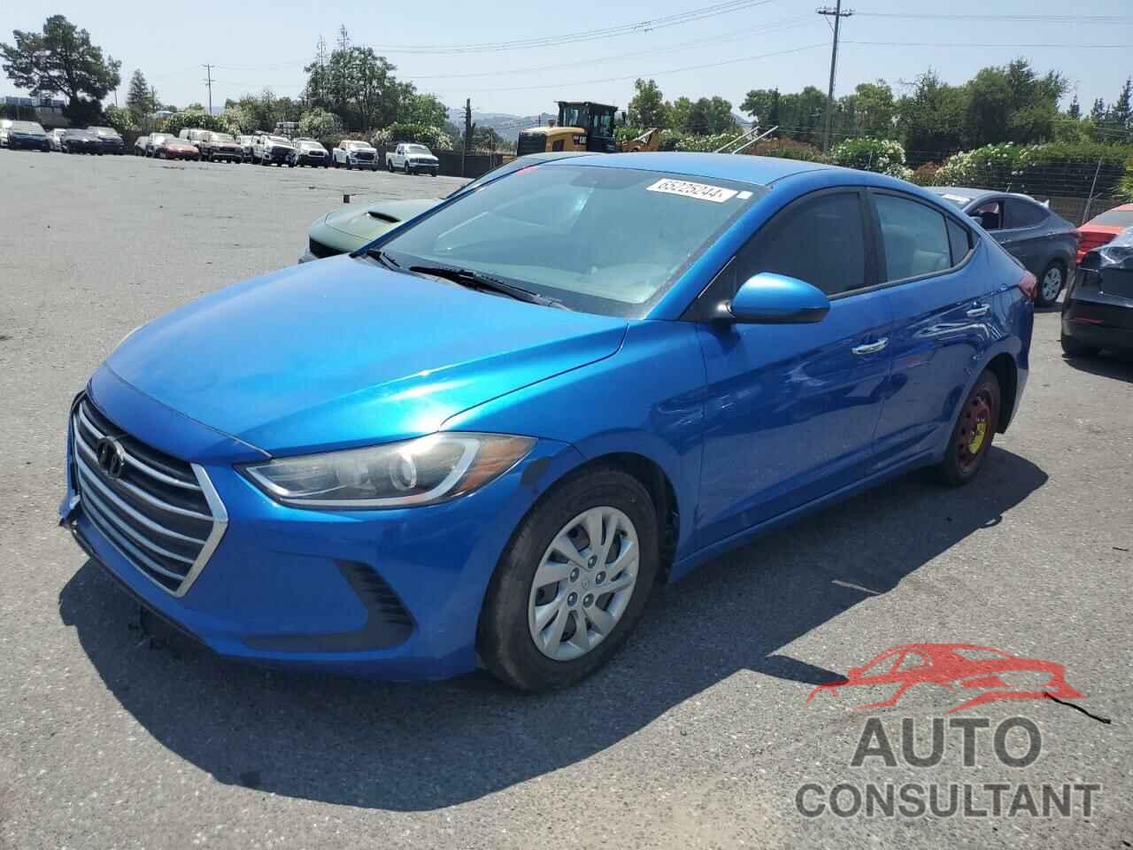 HYUNDAI ELANTRA 2017 - KMHD74LF9HU372098