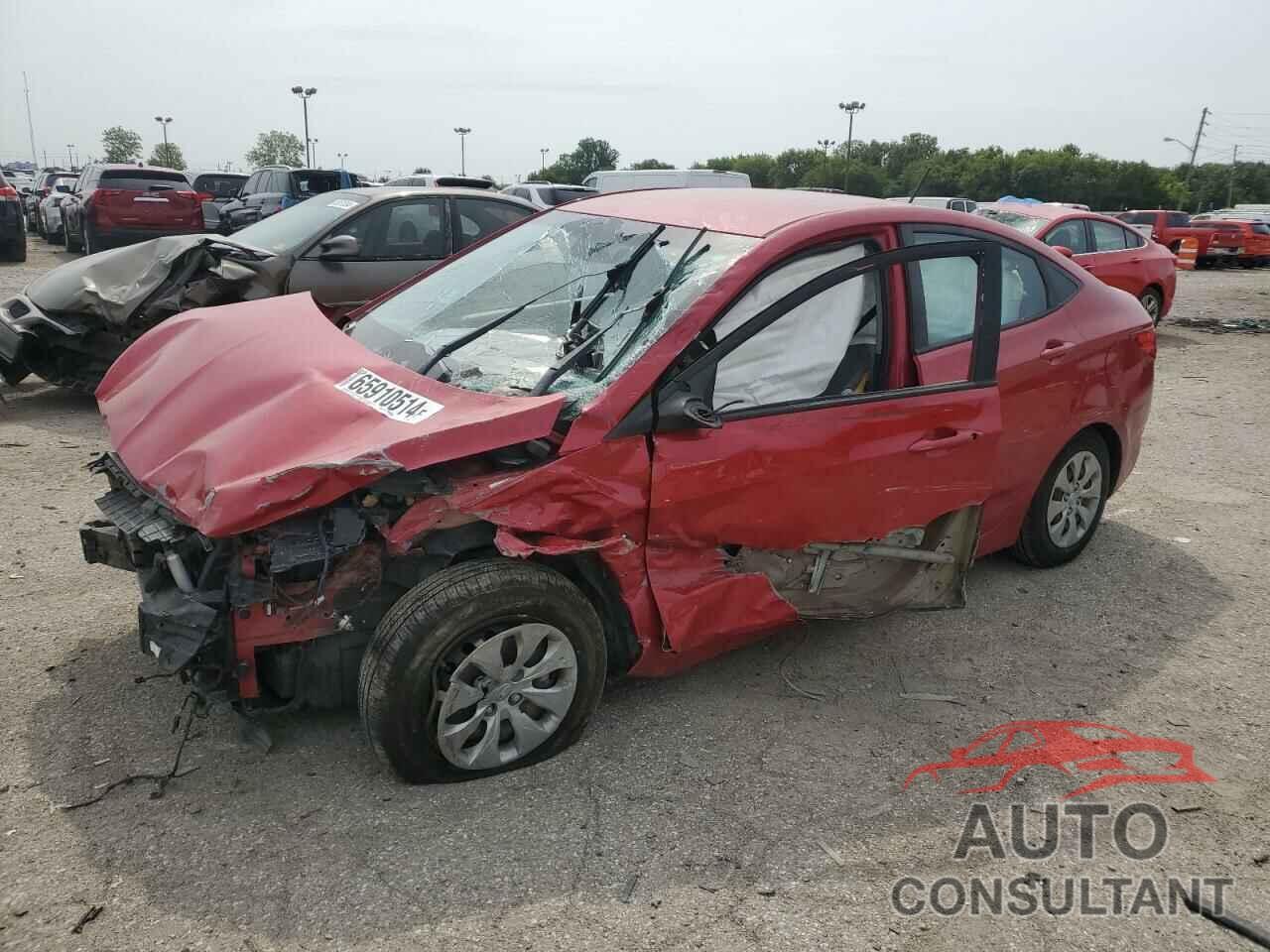 HYUNDAI ACCENT 2017 - KMHCT4AE7HU265830