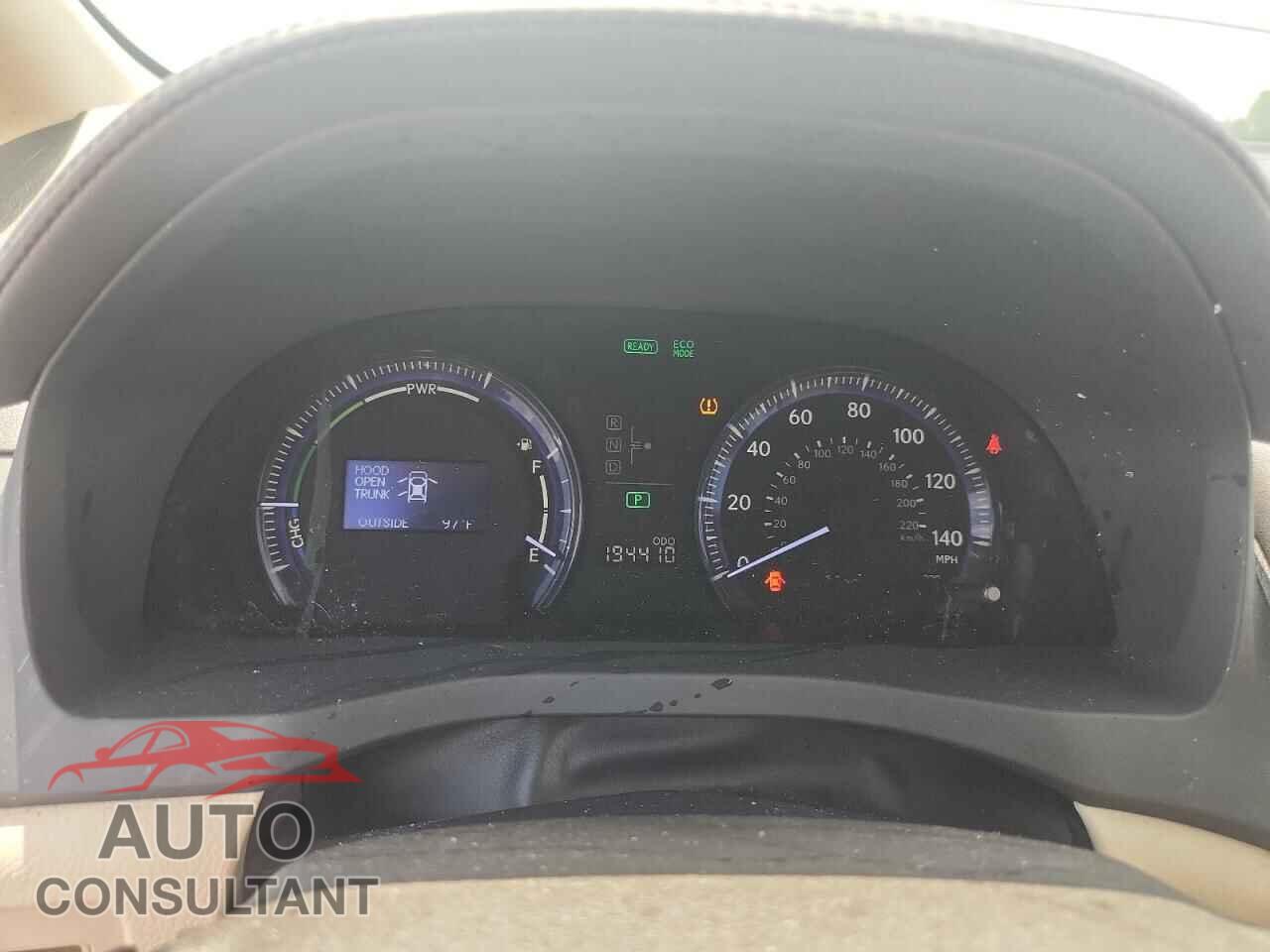 LEXUS HS 2010 - JTHBB1BA0A2010451