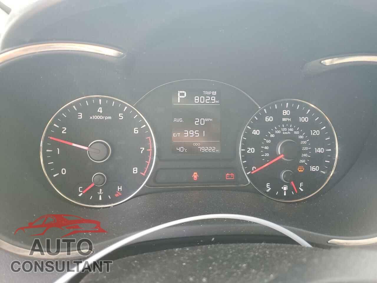 KIA FORTE 2017 - 3KPFK4A77HE042532