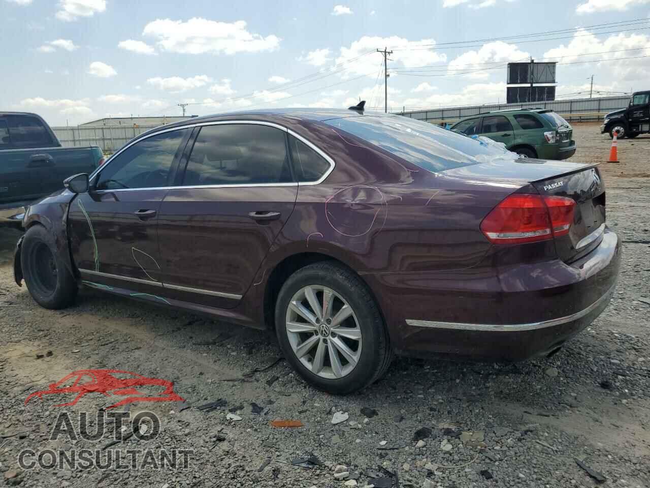 VOLKSWAGEN PASSAT 2012 - 1VWCP7A35CC094080