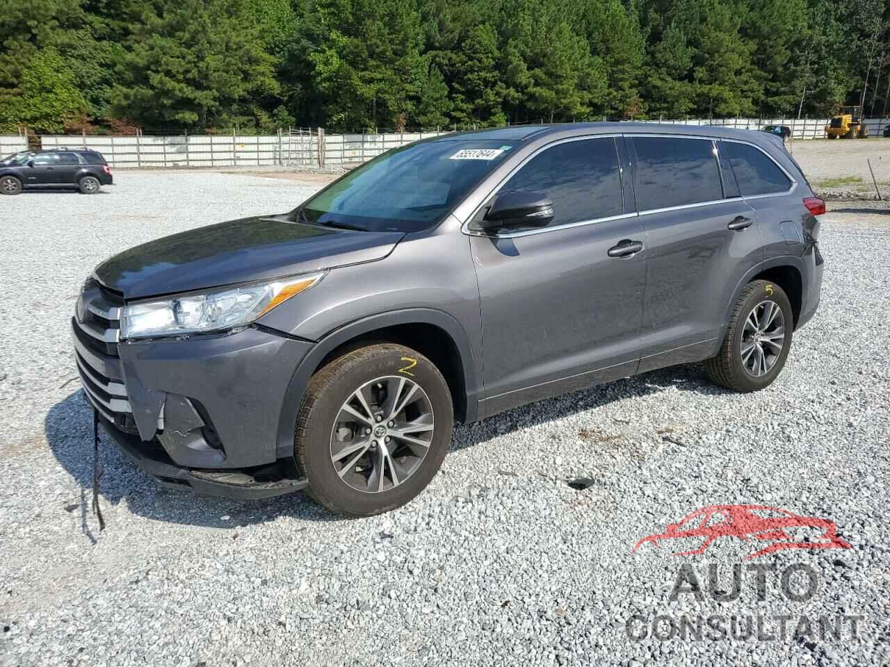 TOYOTA HIGHLANDER 2018 - 5TDZARFHXJS040400