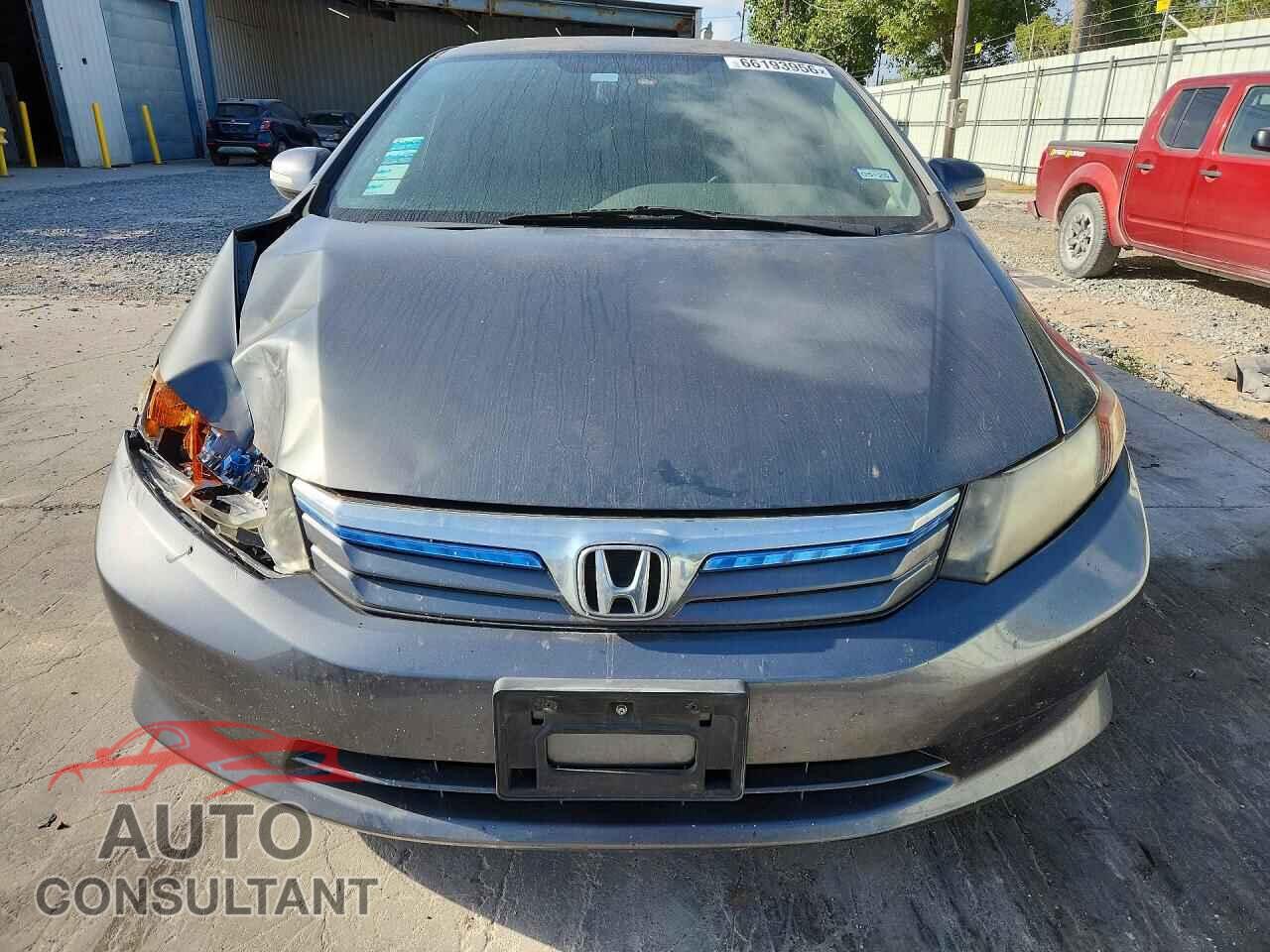 HONDA CIVIC 2012 - JHMFB4F2XCS010692